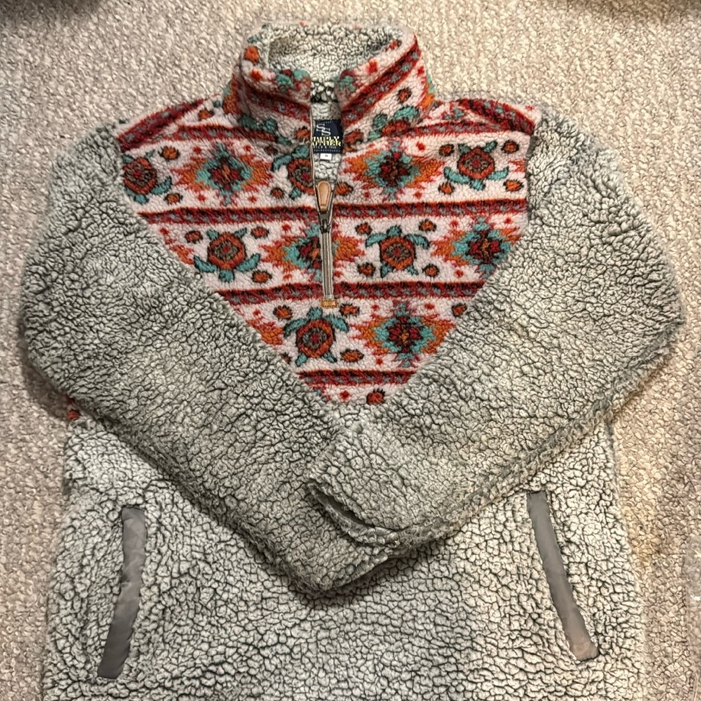 Simply souther sherpa zip up